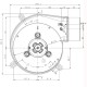 Ventilateur extracteur de fumée SITGroup LN2 Natalini pour poêles à granulés Eco Spar, Adler et autres, Débit d'air maximum 285 m³/h | Ventilateurs et soufflantes | Pièces de rechange chaudière |
