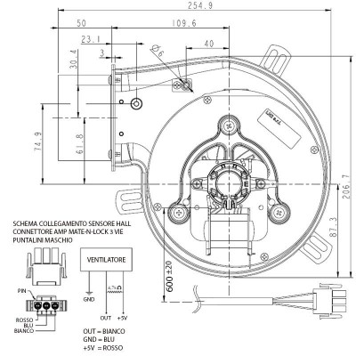Extracteur de fumée pour poêles à granulés Eco Spar, Nordica Extraflame, Palazzetti, Piazzetta, Sideros, Palladio et d'autres 160m³/h 50W 300Pa - Comparaison de produits