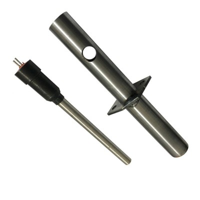 Bougie / Résistance pour poêles à granulés Enviro avec tube de canalisation d'air, longueur totale 153 mm, 230W - Bougie pour poêles à granulés