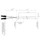 Bougie / Résistance pour les poêles à granulés Ecoforest et autres, longueur totale 155 mm, 250W | Bougie | Pièces détachées pour poêles à granulés |
