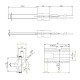 Bougie / Résistance basse tension pour les poêles à granulés, longueur totale 122 mm, 120 W à 24 V | Bougie | Pièces détachées pour poêles à granulés |