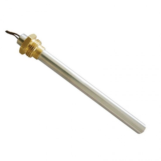 Bougie D'allumage Pour Poêle à Pellets 165 X 12,5 Mm 350W - Compatible Palazzetti, MCZ, Royal, Clam, Etc. (230V, Câble 25cm)