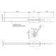 Bougie / Résistance avec cristal de quartz noir pour poêles à granulés, longueur totale 122 mm, 400W | Bougie | Pièces détachées pour poêles à granulés |
