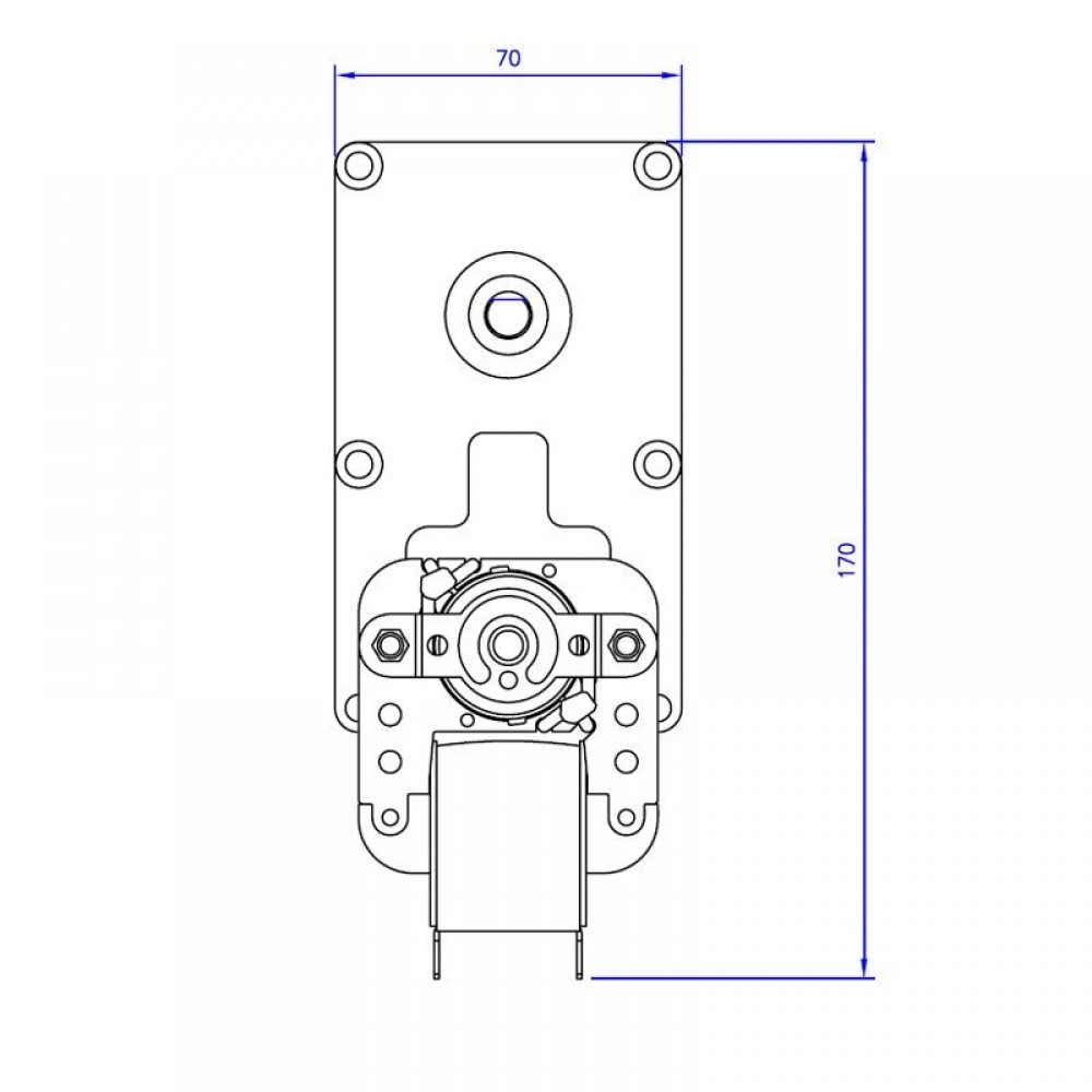 Motoréducteur Mellor FB1285, 3RPM pour poêle à granulés Clam et d'autres | Motoréducteurs | Pièces détachées pour poêles à granulés |