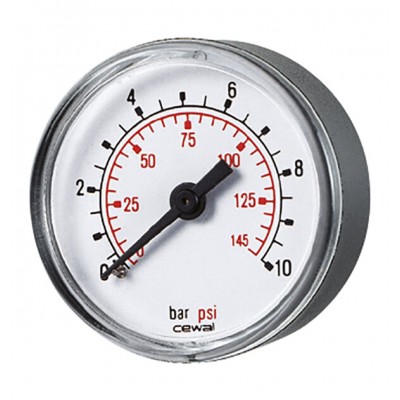 Axial manometer Cewal, Rear connection - Rechercher