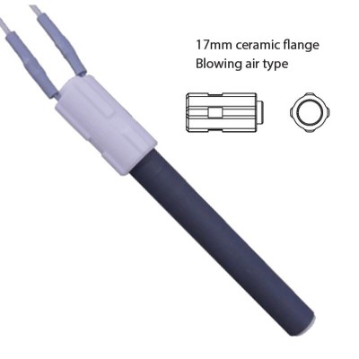 Bougie / Résistance céramique pour poêles à granulés BURNiT, Palazzetti et autres, longueur totale 113mm, 260W - Bougie pour poêles à granulés