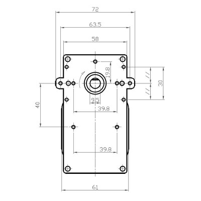 Motoréducteur Kenta K9115068, pour poêles à granulés Edilkamin, Cadel, Nordica Extraflame, Eurofiamma et d'autres, 2RPM - Motoréducteurs pour poêles à granulés