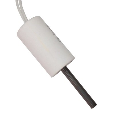 Bougie / Résistance basse tension pour poêles à granulés ComfortBilt, Edilkamin et d'autres, longueur totale 66 mm, 90 - 100 W à 24 Volt AC - Bougie pour poêles à granulés