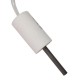 Bougie / Résistance basse tension pour poêles à granulés, longueur totale 66 mm, 90 - 100 W à 24 Volt AC | Bougie | Pièces détachées pour poêles à granulés |