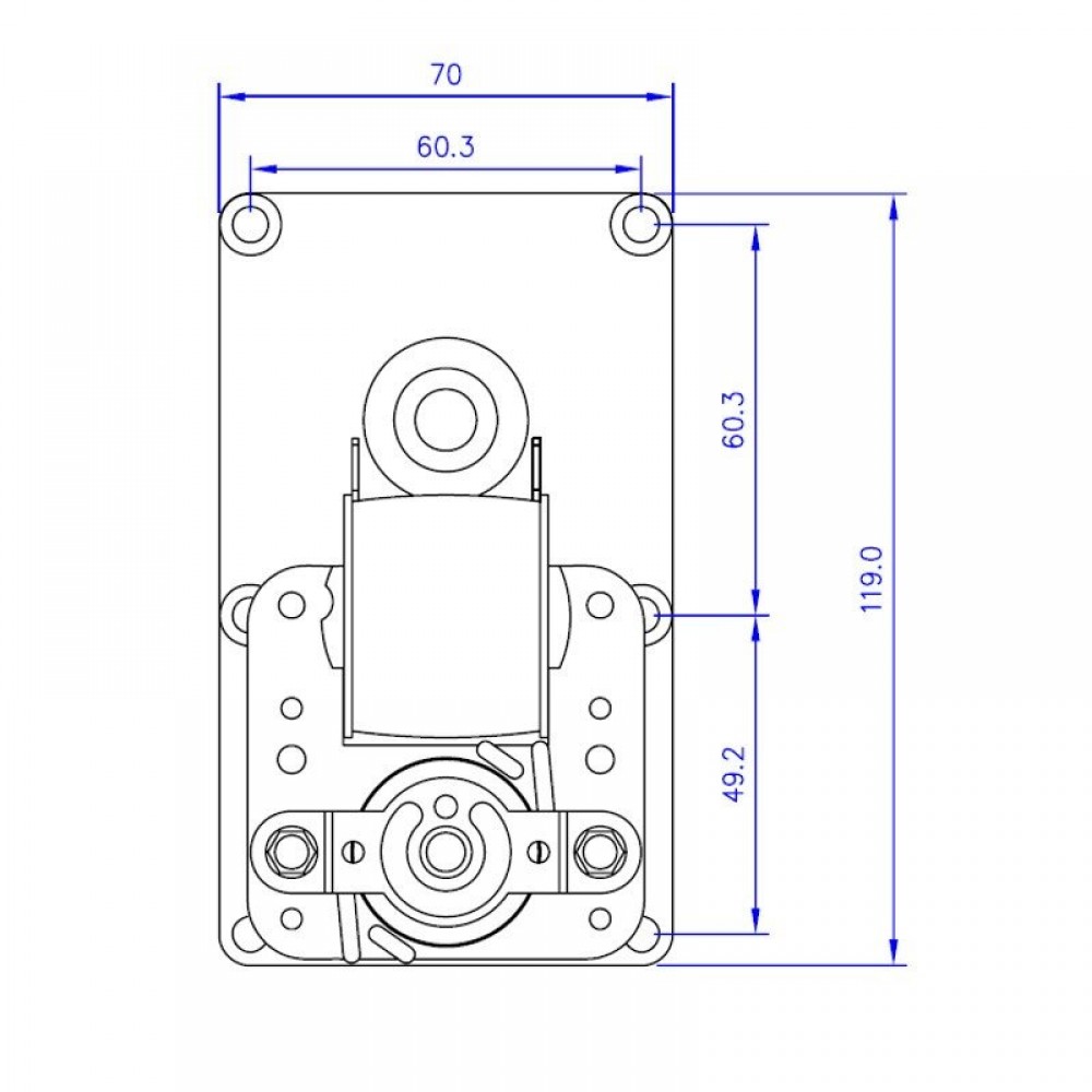 Motoréducteur Mellor FB1171, 1.5RPM pour poêle à granulés Eco Spar, Arce, Cadel, Caminetti Montegrappa, Edilkamin, Italiana Camini, Palladio et d'autres | Motoréducteurs | Pièces détachées pour poêles à granulés |