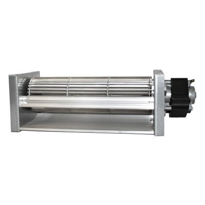 Ventilateur tangentiel pour poêles à granulés Sideros et d'autres, de Ø80 mm, débit d'air de 305 m³/h - Pièces détachées pour poêles à granulés
