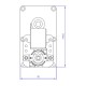Motoréducteur Mellor FB1218 pour poêle à granulés Arce, Clementi, Enviro, Vescovi, Pasqualicchio, 3RPM | Motoréducteurs | Pièces détachées pour poêles à granulés |