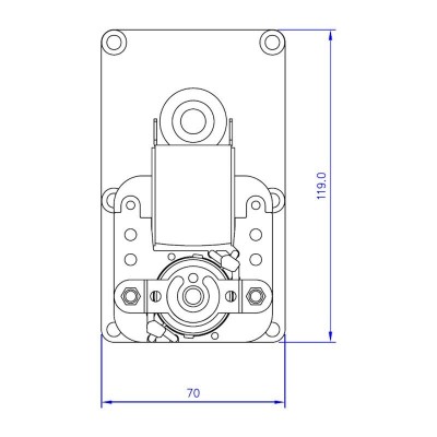 Motoréducteur Mellor FB1271, 4RPM pour poêle à granulés Caminetti Montegrappa et autres - Motoréducteurs pour poêles à granulés
