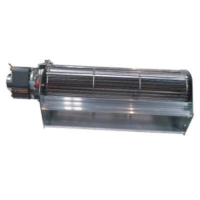Ventilateur tangentiel pour poêles à granulés Eva Calor, Prisma et d'autres, de Ø80 mm, débit d'air de 175/195 m³/h - Pièces détachées pour poêles à granulés