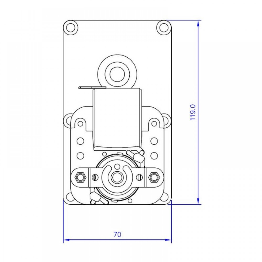 Motoréducteur Mellor FB1255, 4RPM pour poêle à granulés Eco Spar et autres | Motoréducteurs | Pièces détachées pour poêles à granulés |