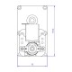 Motoréducteur Mellor FB1255, 4RPM pour poêle à granulés Eco Spar et autres | Motoréducteurs | Pièces détachées pour poêles à granulés |