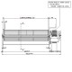Ventilateur tangentiel pour poêles à granulés Edilkamin et autres de Ø80 mm, débit d'air de 485 m³/h | Ventilateurs et soufflantes | Pièces détachées pour poêles à granulés |