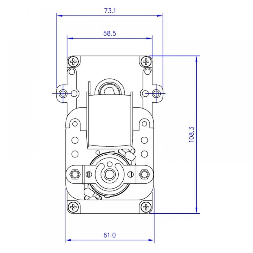 Motoréducteur à arbre creux Mellor KB1014, 3RPM pour poêle à granulés Karmek One, Eurostek et autres | Motoréducteurs | Pièces détachées pour poêles à granulés |