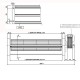 Ventilateur tangentiel pour poêles à granulés de Ø80 mm, débit d'air de 251-302 m³/h | Ventilateurs et soufflantes | Pièces détachées pour poêles à granulés |