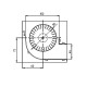 Ventilateur tangentiel Fergas pour poêles à granulés de Ø80 mm, débit d'air de 251-302 m³/h | Ventilateurs et soufflantes | Pièces détachées pour poêles à granulés |