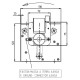 Ventilateur tangentiel Fergas pour poêles à granulés de Ø80 mm, débit d'air de 251-302 m³/h | Ventilateurs et soufflantes | Pièces détachées pour poêles à granulés |