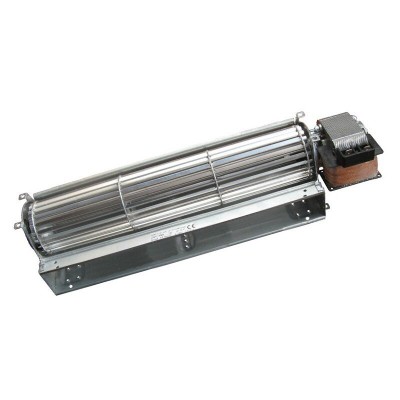 Ventilateur tangentiel Fergas pour poêles à granulés Cadel, Edilkamin et autres de Ø60 mm, débit d'air de 255 m³/h - Pièces détachées pour poêles à granulés