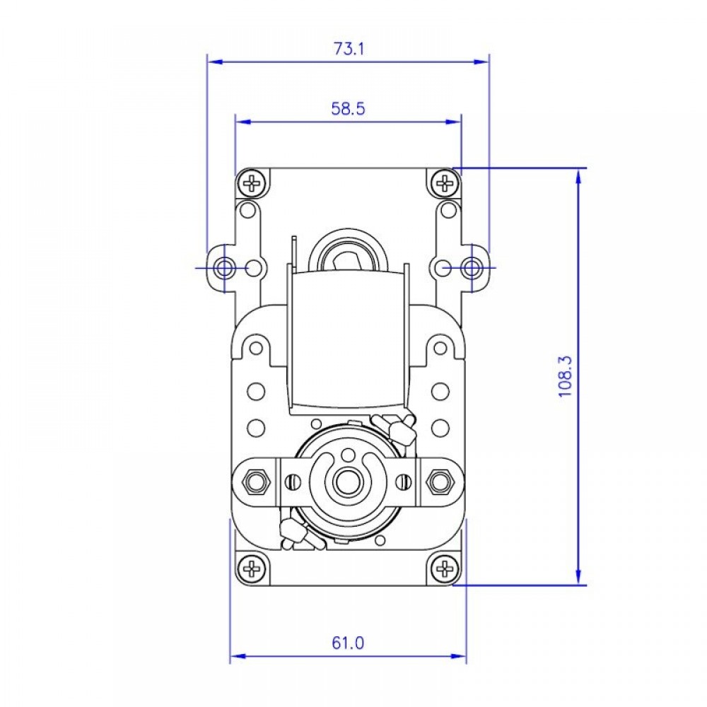 Motoréducteur à arbre creux Mellor KB1004, 5RPM pour poêle à granulés Karmek One, Eurostek et autres | Motoréducteurs | Pièces détachées pour poêles à granulés |