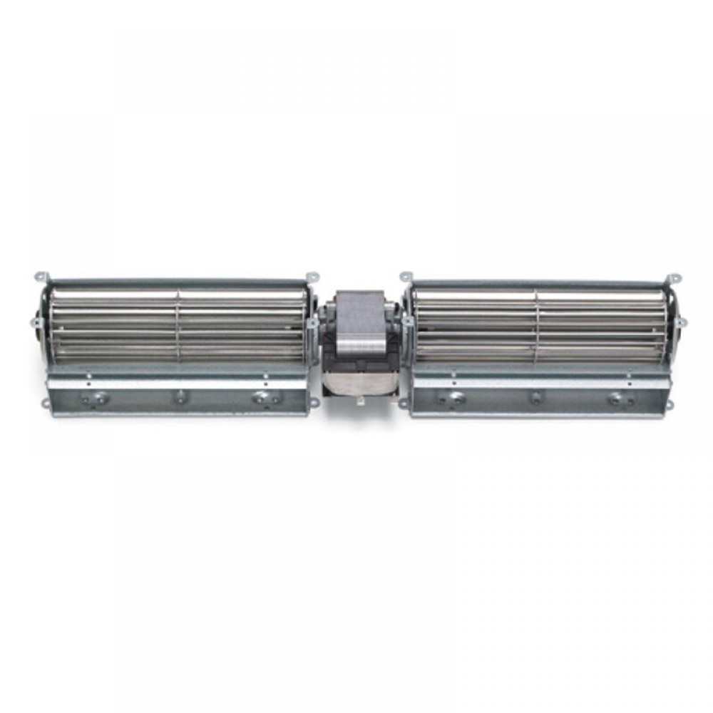 Ventilateur double tangentiel Fergas pour poêles à granulés Ø60 mm, débit 168 m³/h, 360 mm | Ventilateurs et soufflantes | Pièces détachées pour poêles à granulés |