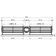 Ventilateur double tangentiel Ø60 mm, débit 168 m³/h | Ventilateurs et soufflantes | Pièces détachées pour poêles à granulés |