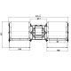 Ventilateur centrifuge Fergas pour poêles à granulés Ecoforest, Ecoteck, Edilkamin, Italiana Camini, Prisma, Ravelli, Sicalor et autres , débit 440 m³/h | Ventilateurs et soufflantes | Pièces détachées pour poêles à granulés |