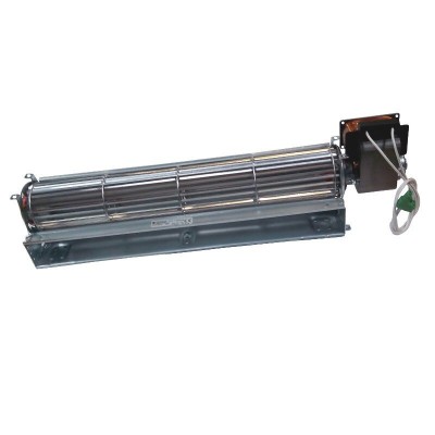 Ventilateur tangentiel Fergas pour poêles à granulés Superior et autres de Ø60 mm, débit d'air de 290 m³/h - Pièces détachées pour poêles à granulés