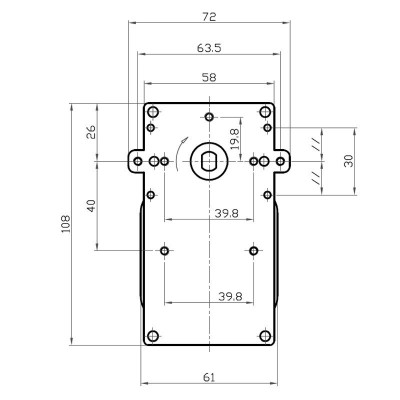 Motoréducteur arbre creux Kenta K9117157, 5RPM pour poêle à granulés Cadel, Deville, Eurofiamma, Italflame, Karmek One, Puros, Qlima, Zibro, Eurostek, Ambiente e Calore, Bestfire, Eurostek, Fair, Italiana Camini, King Fire, Mecatech, MG, Puros, Tecnoflam, TMC et autres - Motoréducteurs pour poêles à granulés