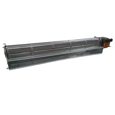 Ventilateur tangentiel Fergas pour poêles à granulés Edilkamin, Cadel et d'autres,de Ø60 mm, débit d'air de 250 m³/h - Pièces détachées pour poêles à granulés