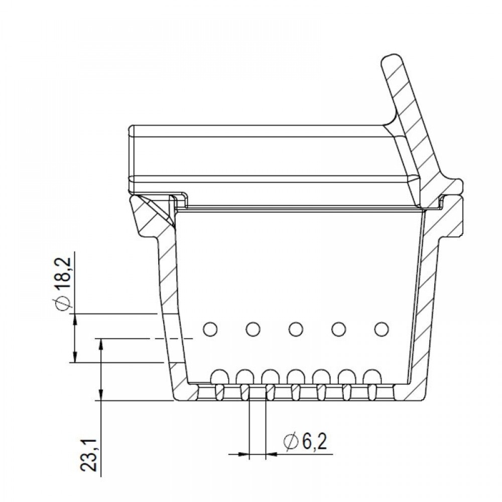 Pot de combustion en fonte pour poêle à granulé, 151X125 | Braseros | Chambre de combustion |