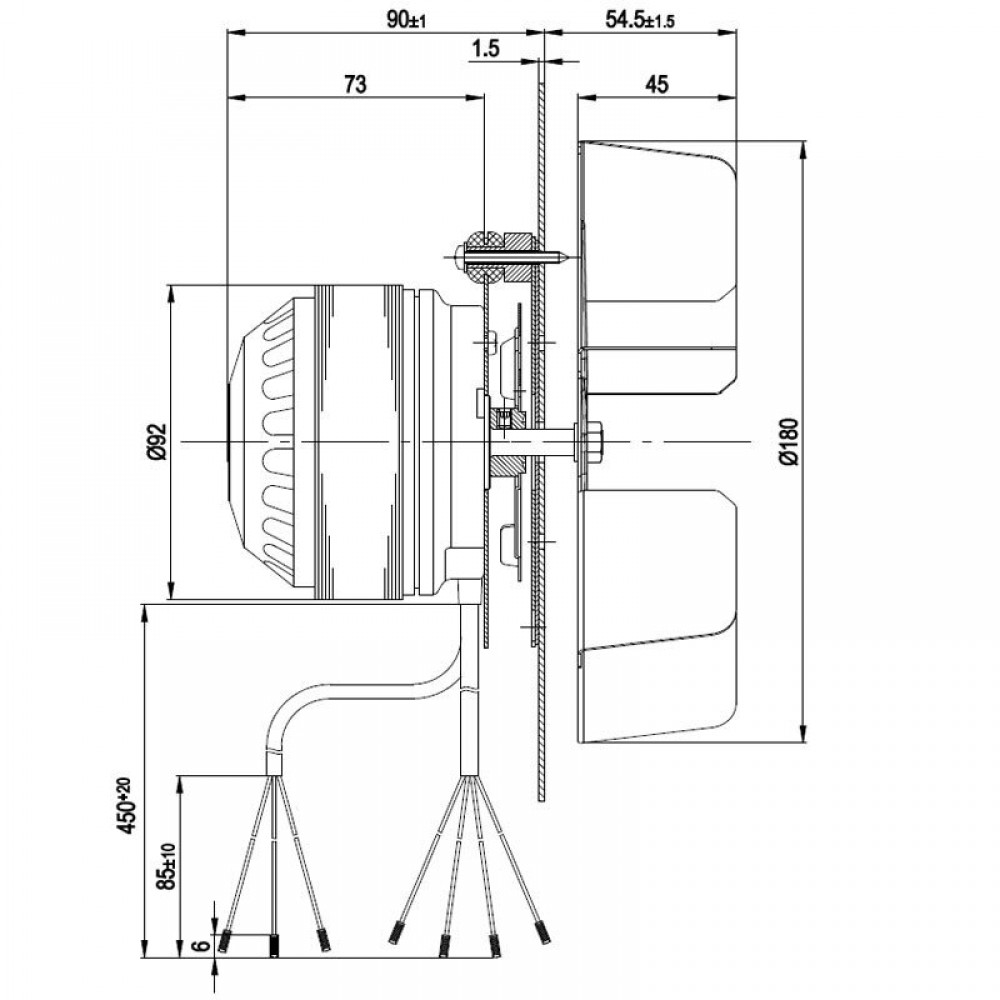 Extracteur de fumée EBM pour poêles à granulés Anselmo Cola, Clam, Ecoteck, Edilkamin, Evacalor, Ferroli, Karmek One, Laminox, MCZ, La Nordica, Palazzetti, Ravelli et autres. | Ventilateurs et soufflantes | Pièces détachées pour poêles à granulés |