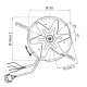Extracteur de fumée Fandis pour poêles à granulés Cadel, Clam, Deville, Edilkamin, Italiana Camini, Karmek One, Palazetti et autres | Ventilateurs et soufflantes | Pièces détachées pour poêles à granulés |