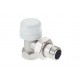 Vanne de radiateur 1/2 pouce, en angle ICMA 774 pour tête thermostatique (M28x1,5) | Installation | Radiateurs |
