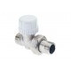 Vanne de radiateur droite ICMA 771 pour tête thermostatique (M28x1,5), pour adaptateur ICMA 90/100 (M24x1,5) | Installation | Radiateurs |
