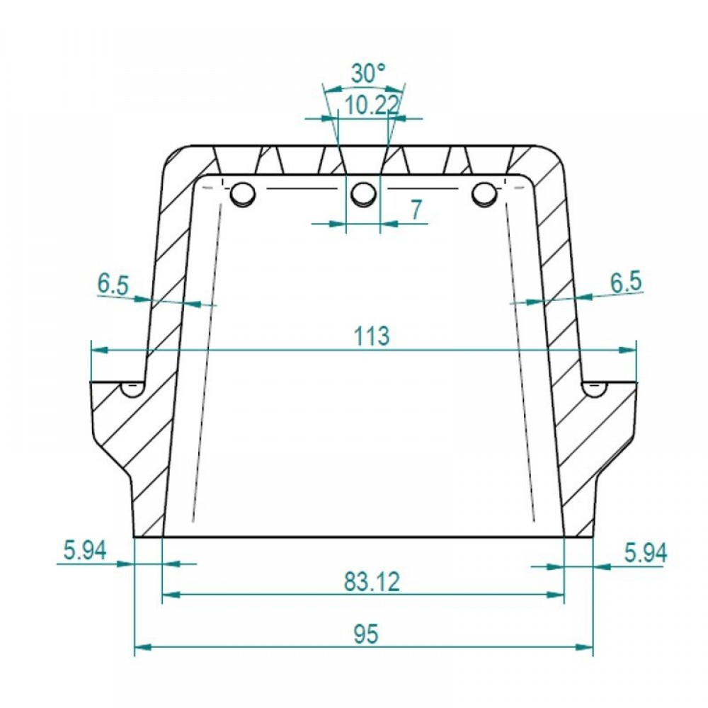 Pot de combustion en fonte pour poêle à granulé, 113 x 93mm | Braseros | Chambre de combustion |