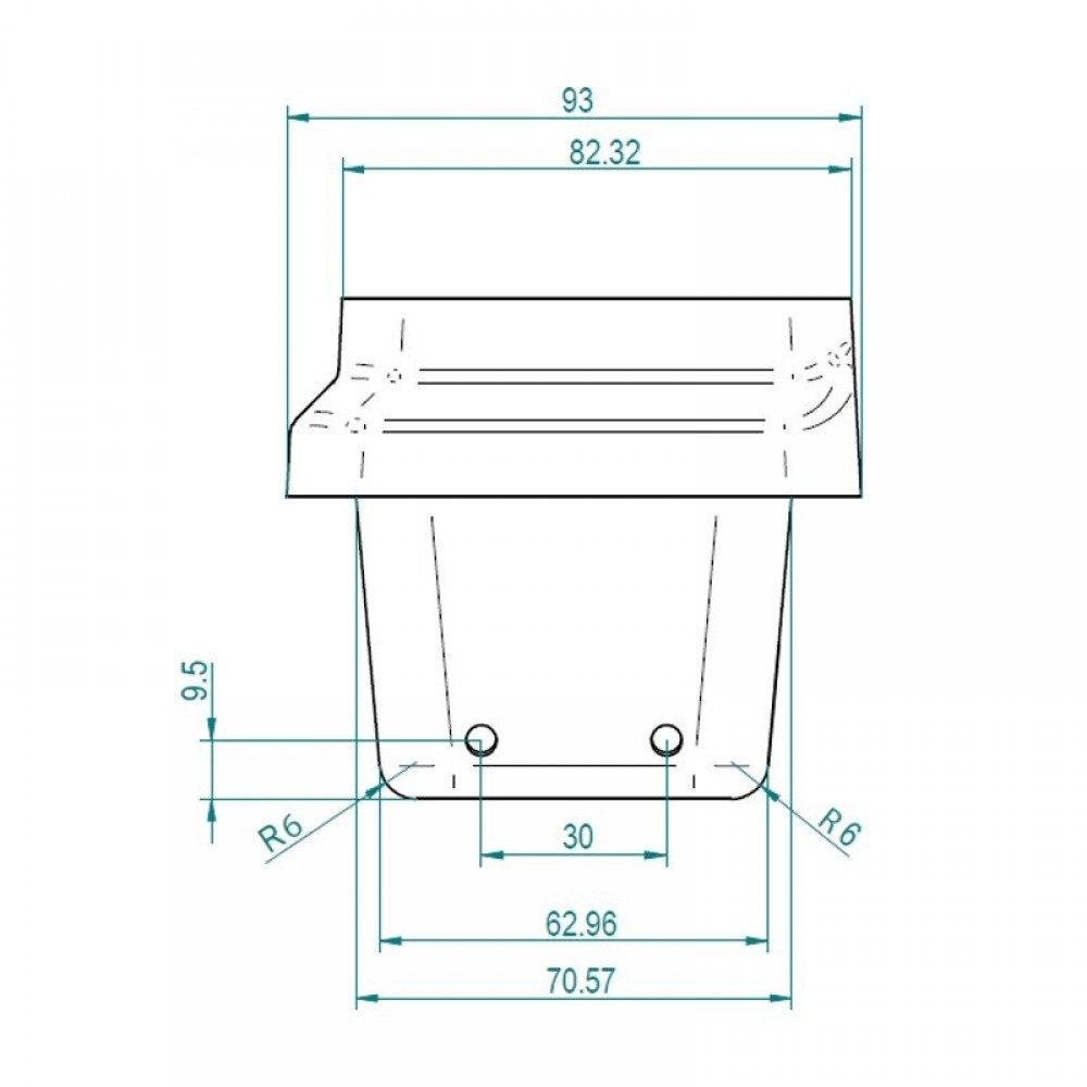 Pot de combustion en fonte pour poêle à granulé, 113 x 93mm | Braseros | Chambre de combustion |