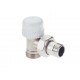 Vanne de radiateur en angle ICMA 770 pour tête thermostatique (M28x1,5), pour adaptateur ICMA 90/100 (M24x1,5) | Installation | Radiateurs |