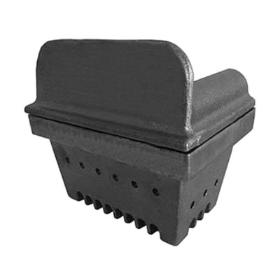 Pot de combustion en fonte pour poêle à granulé Kalon, 136 x 92mm - Pot de combustion pour poêles à granulés
