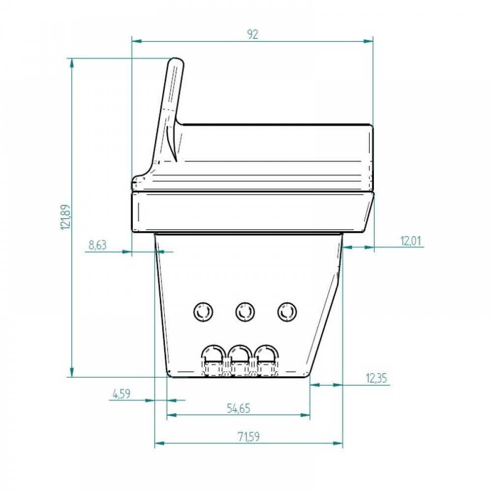 Pot de combustion en fonte pour poêle à granulé, 136 x 92mm | Braseros | Chambre de combustion |