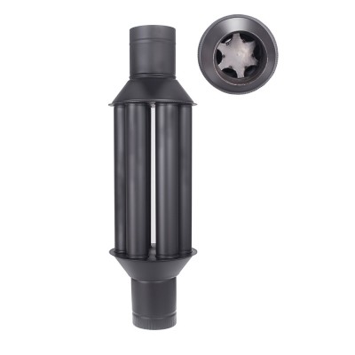 Échangeur de chaleur de cheminée Balkan Energy Vulkan, Diamètre 120mm, 6 tubes - Rechercher