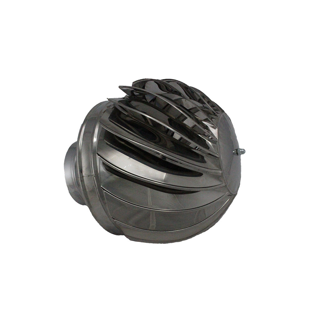 Chapeau de cheminée rotatif Aspiromatic, Inox, Ф80 | Chapeaux de cheminée | Cheminée |