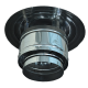 Chapeau de cheminée double paroi, Inox, Diamètre Φ80 | Chapeaux de cheminée | Cheminée |