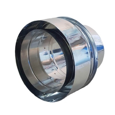 Reducteur conduit cheminee, en acier inoxydable AISI 304, Ф100-150 - Comparaison de produits