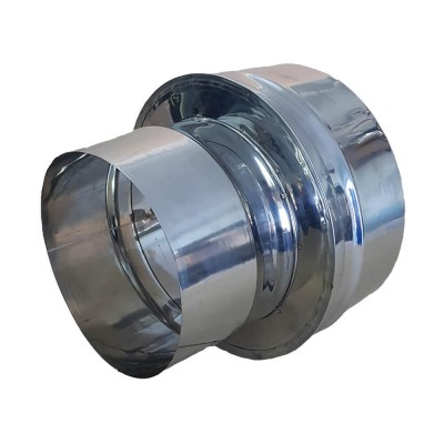 Reducteur conduit cheminee, en acier inoxydable AISI 304, Ф100-150 - Comparaison de produits