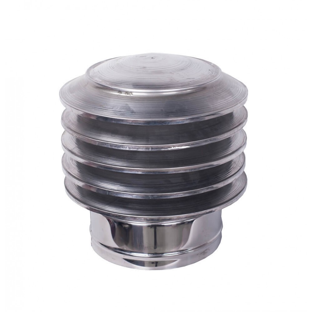 Chapeau de cheminée, Pagode, Inox, Diamètre Φ80-Ф350