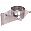 Support mural conduit cheminée réglable, acier inoxydable AISI 304, Ф350